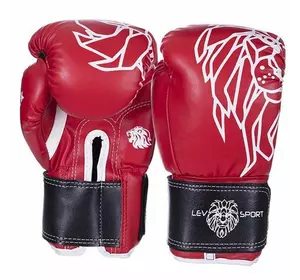 Перчатки боксерские LV-4280 Lev Sport  12oz Красный (37423005)