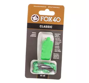 Свисток судейский Classic FOX40     Зеленый (33508215)