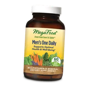 Мультивитамины для мужчин, Men's One Daily, Mega Food  60таб (36343003)