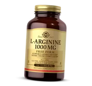 Аргинин, L-Arginine 1000, Solgar  90таб (27313006)