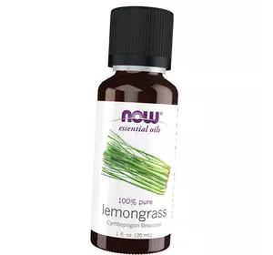 Эфирное масло Лемонграсса, Lemongrass Oil, Now Foods  30мл (43128035)