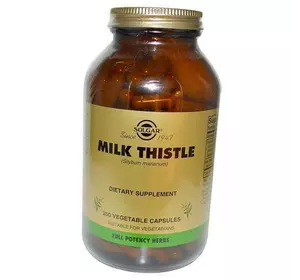 Экстракт молочного чертополоха, FP Milk Thistle, Solgar  250вегкапс (71313012)