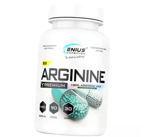 Аргинин АКГ, Arginine AKG, Genius Nutrition  90капс (27562004)