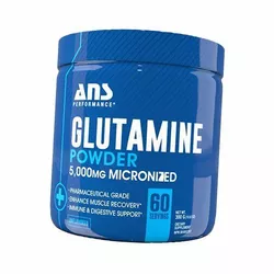 Глютамин для спорта и иммунитета, Glutamine 5000 powder, ANS Performance  300г (32382001)