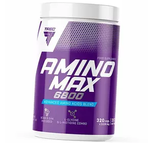 Аминокислотный Комплекс для восстановления и роста массы, Amino Max 6800, Trec Nutrition  320капс (27101004)