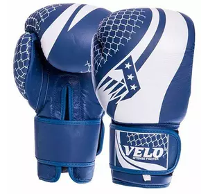 Перчатки боксерские VL-2224 Velo  10oz Синий (37241038)
