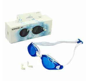 Очки для плавания X111470020 Speedo   Бело-синий (60443030)