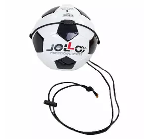 Мяч футбольный тренировочный FB-6420 Jello  №4 Черно-белый (57457001)