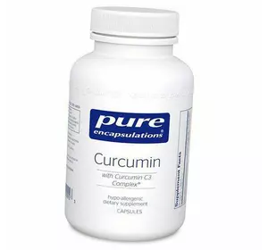 Куркумин, Curcumin, Pure Encapsulations  60капс (71361005)