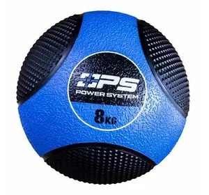 Медбол Medicine Ball Power System  8кг  Сине-черный (56289002)