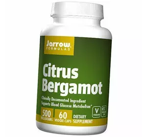 Экстракт бергамота, Citrus Bergamot 500, Jarrow Formulas  60вегкапс (71345011)