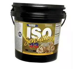 Изолят Сывороточного Протеина, ISO Sensation, Ultimate Nutrition  2270г Кофе (29090001)