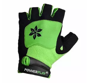 Велосипедные перчатки женские 5284 Power Play  S Зеленый (07228043)