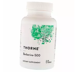 Берберин, Berberine 500, Thorne Research  60капс (72357014)