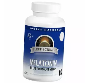 Таблетки Мелатонина, Melatonin 3 Tabs, Source Naturals  120таб (72355005)