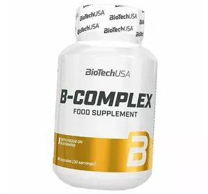 Витаминно-минеральный комплекс, Vitamin B Complex, BioTech (USA)  60капс (36084030)