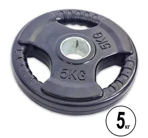 Блины (диски) обрезиненные TA-5706   5кг  Черный (58508105)