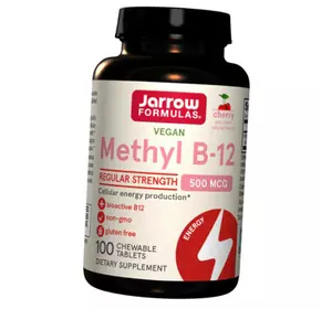 Метил В12, Methyl B-12 500, Jarrow Formulas  100леденцов Вишня (36345010)