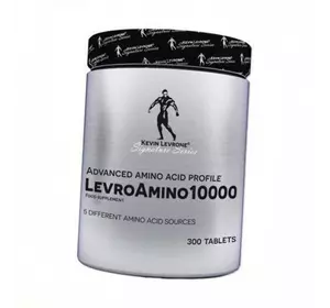 Аминокислоты для спорта, Levro Amino 10000, Kevin Levrone  300таб (27056001)