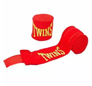Бинты боксерские MA-5466 Twins  3м Красный (37426014)