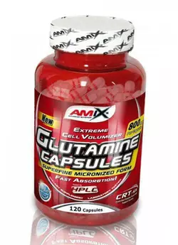 Глютамин в капсулах, L-Glutamine, Amix Nutrition  120капс (32135002)