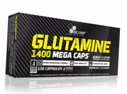 Глютамин в капсулах, L-Glutamine 1400 Mega Caps, Olimp Nutrition  120капс (32283003)