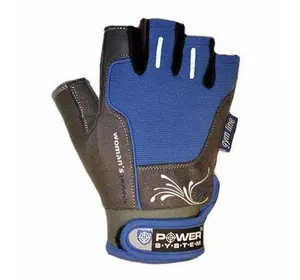 Перчатки для фитнеса и тяжелой атлетики Woman’s Power PS-2570 Power System  XS Голубой (07227009)