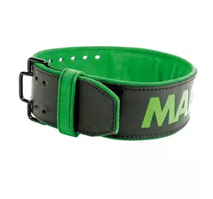 Пояс для тяжелой атлетики MFB-302 MadMax  XXL Черно-зеленый (34626010)