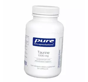 Таурин, Taurine 1000, Pure Encapsulations  120капс (27361008)