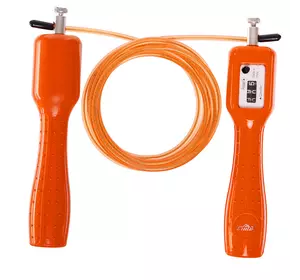 Скакалка с электронным счетчиком CM-585 Cima    Оранжевый (56437030)