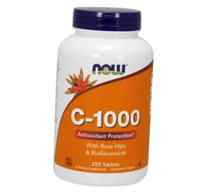 Витамин С с Биофлавоноидами, C-1000 Tabs, Now Foods  250таб (36128386)