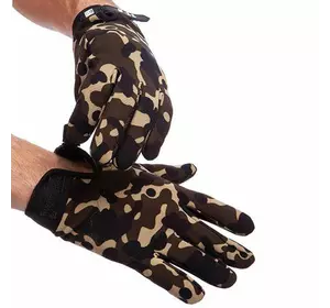 Перчатки тактические с закрытыми пальцами BC-0527 5.11 Tactical  L Комуфляж Multicam (07494001)
