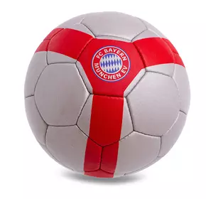 Мяч футбольный Bayern Munchen FB-0602 Matsa  №5 Серо-красный (57240011)