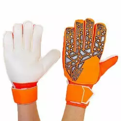 Перчатки вратарские с защитными вставками FB-888   8 Оранжевый (57429059)