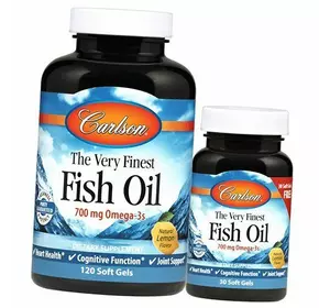 Норвежское Рыбное Масло, Fish Oil, Carlson Labs  150гелкапс Лимон (67353011)
