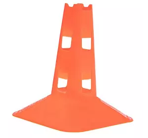 Фишка спортивная для тренировок с отверстиями для штанги C-7158     Оранжевый (33508131)