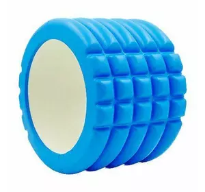 Роллер для йоги и пилатеса Mini FI-5716    10см Синий (33508032)