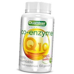 Коензим Q10 в капсулах, Co-Enzyme Q10 30, Quamtrax  60гелкапс (70582001)