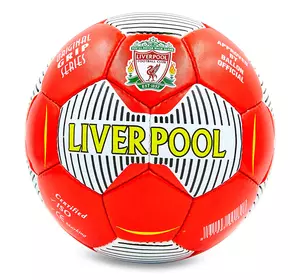 Мяч футбольный Liverpool FB-6724 Ballonstar  №5 Красный (57566069)