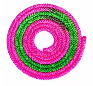 Скакалка для художественной гимнастики C-1657    Розово-зеленый (60508020)