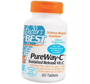 Витамин С с Биофлавоноидами, Pure Way-C, Doctor's Best  60таб (36327069)