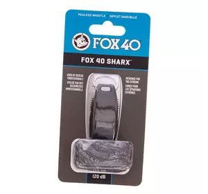 Свисток судейский Sharx Safety FOX40     Черный (33508240)