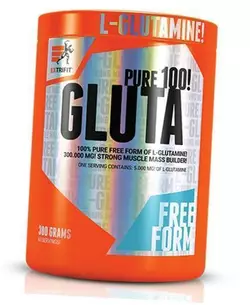 Чистый глютамин в форме порошка, Gluta Pure 100, Extrifit  300г (32002001)