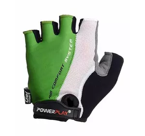 Велосипедные перчатки 5010 Power Play  L Зеленый (07228058)