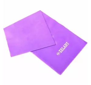 Лента для фитнеса и йоги FI-6219 Zelart    Фиолетовый (56363065)