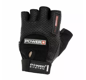Перчатки для фитнеса и тяжелой атлетики Power Plus PS-2500 Power System  M Черный (07227006)