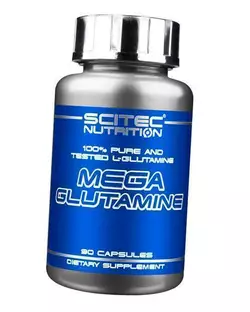 Глютамин для спорта, Mega Glutamine, Scitec Nutrition  90капс (32087003)