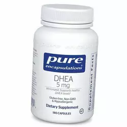 ДГЭА, Дегидроэпиандростерон, DHEA 5, Pure Encapsulations  180капс (72361021)