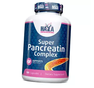 Панкреатин капсулы, Super Pancreatin Enzymes, Haya  100капс (69405005)