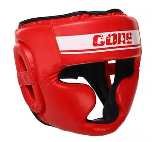Шлем боксерский открытый BO-4441 Core  XL Красный (37568012)